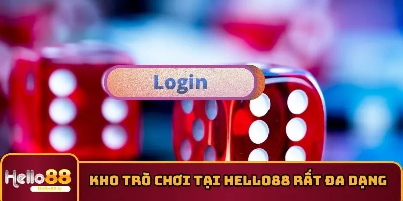 Kho trò chơi tại HELLO88 rất đa dạng