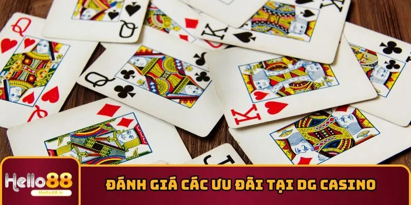 Đánh giá các ưu đãi tại DG Casino