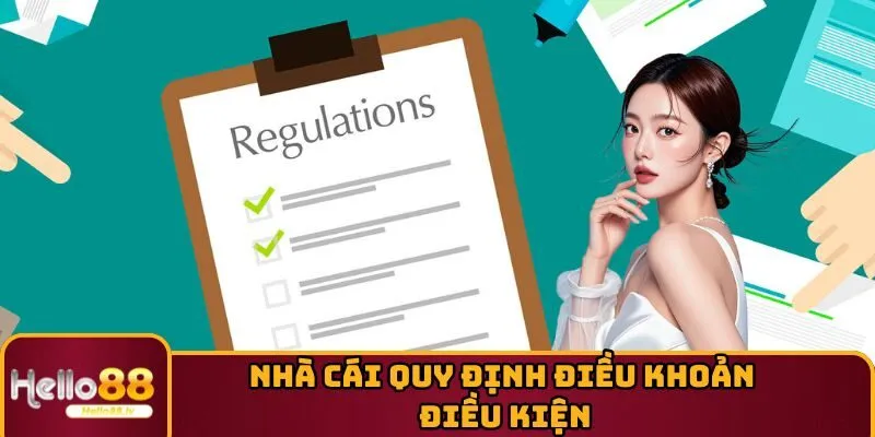 Nhà cái có quy định rõ điều khoản điều kiện