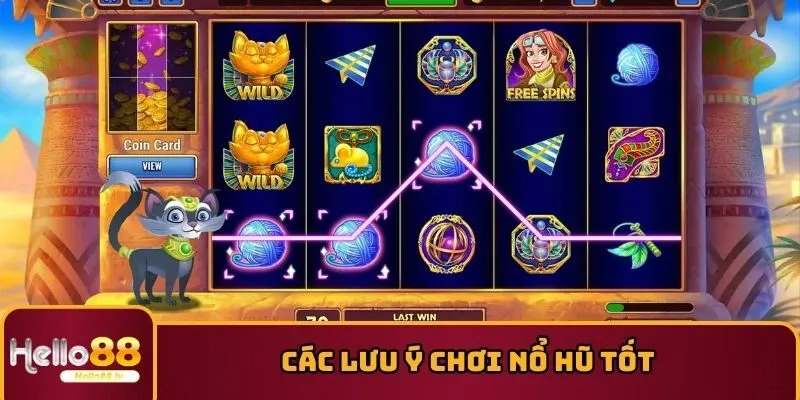 Các lưu ý chơi nổ hũ tốt