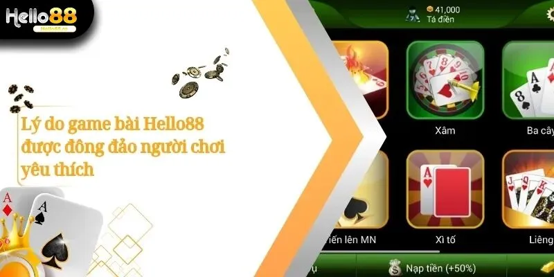 Game Bài Hello88 – Chơi Bài Đổi Thưởng, Thắng Lớn Mỗi Ngày 1 Game Bài Hello88